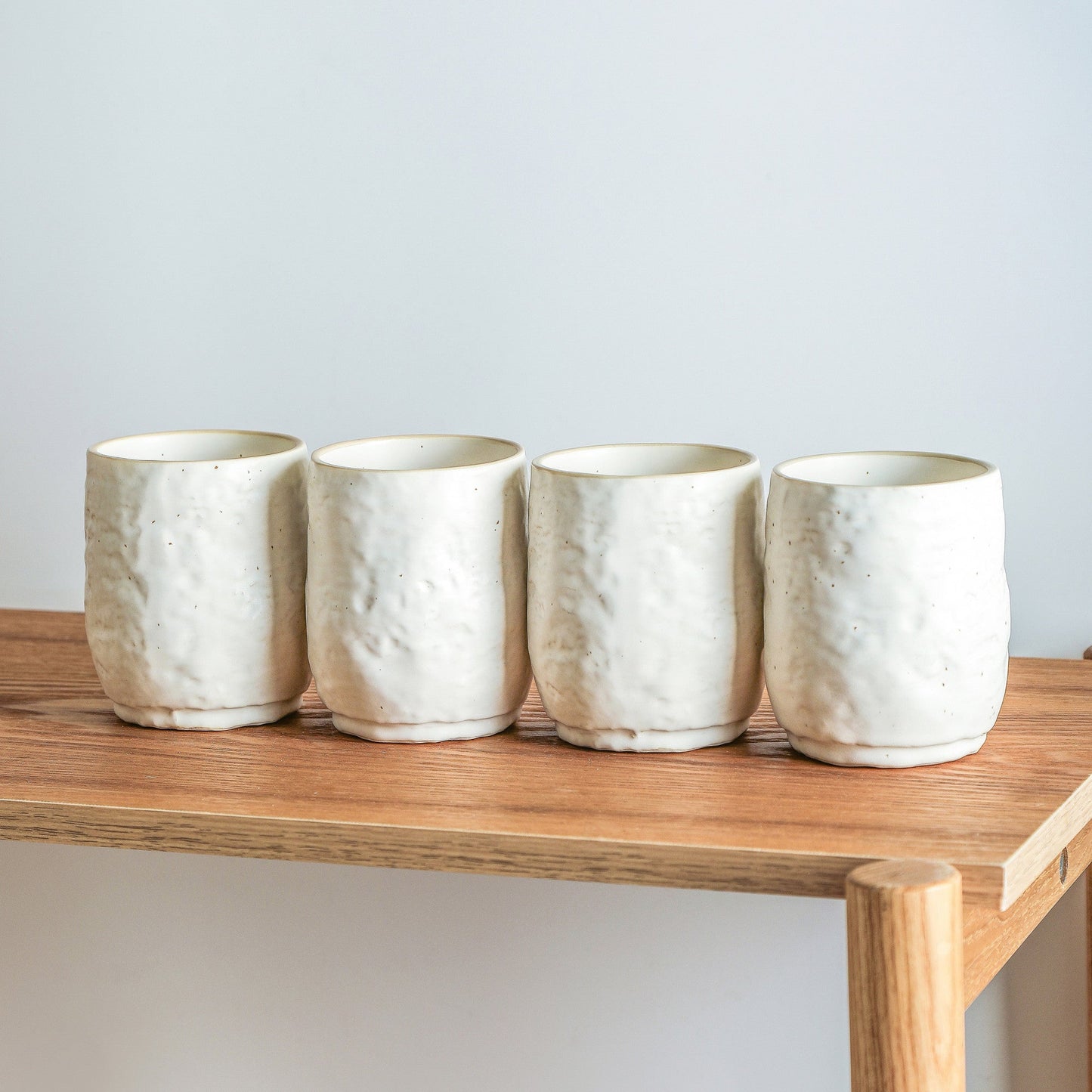 Shosai Stoneware Dinnerware Set - White Speckled