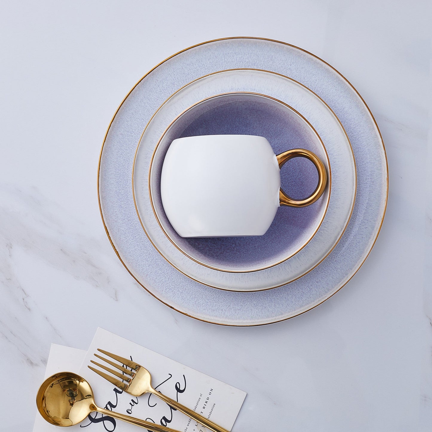 Josephine Porcelain Mug - Lavender