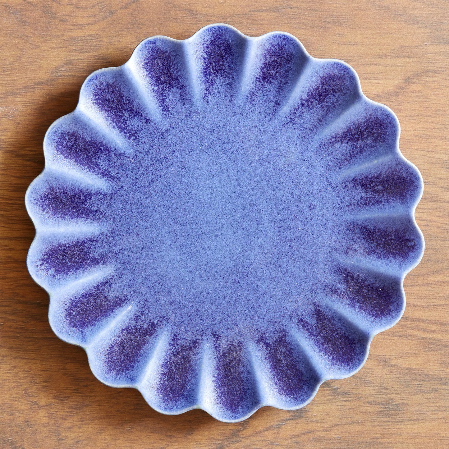 Dhalia Stoneware Dinner Plate - Blue