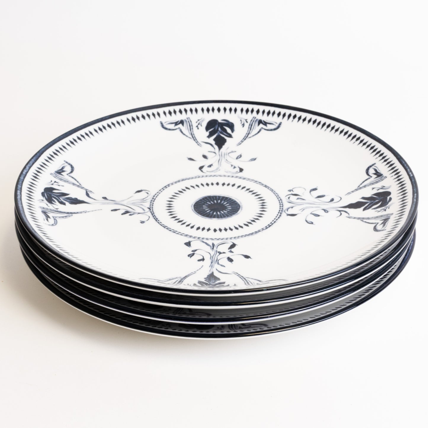 Bruges Porcelain Dinner Plate - Blue