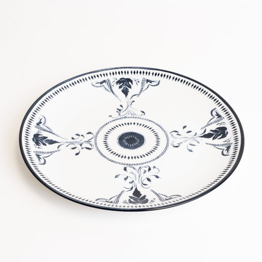Bruges Porcelain Dinner Plate - Blue