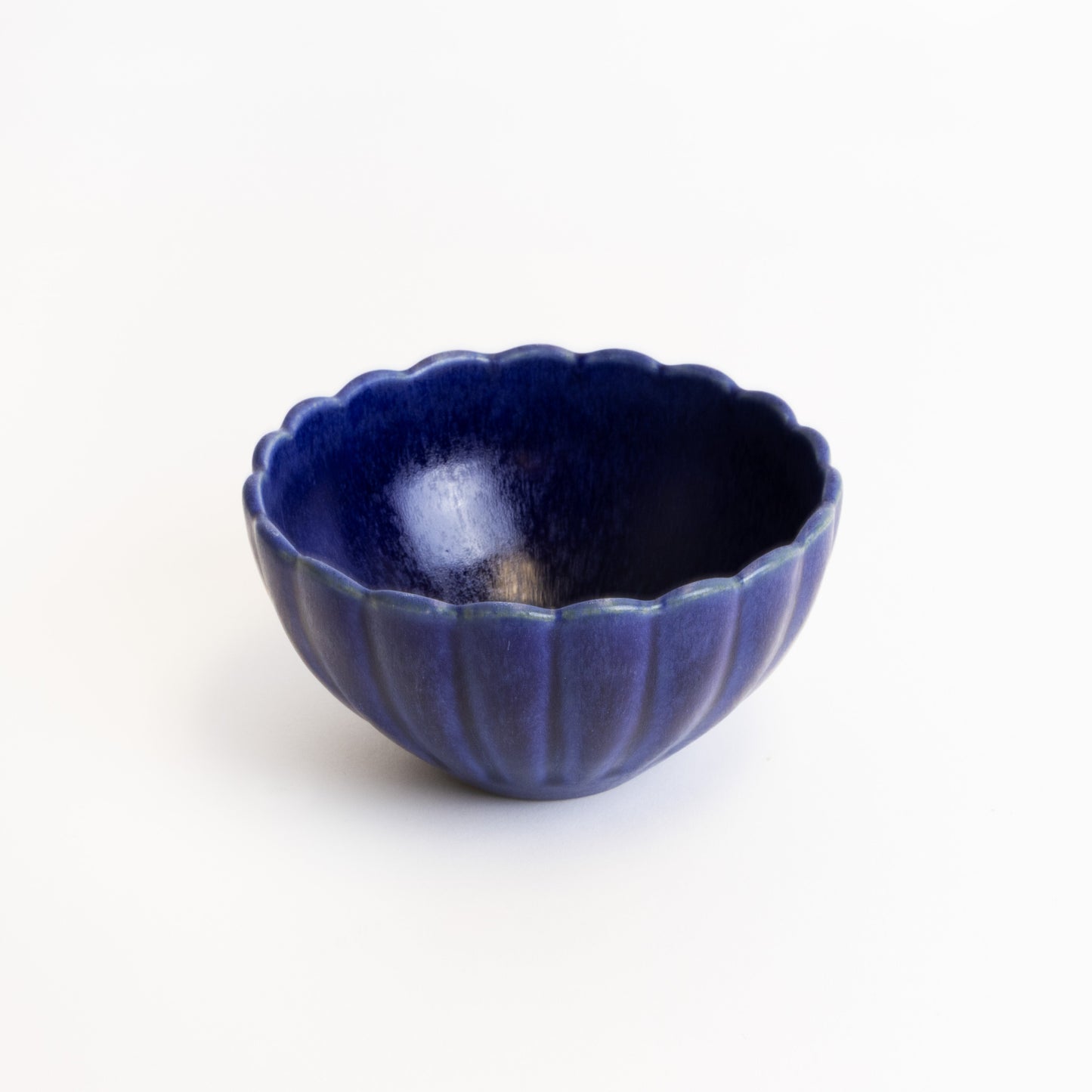 Dhalia Stoneware Bowl - Blue
