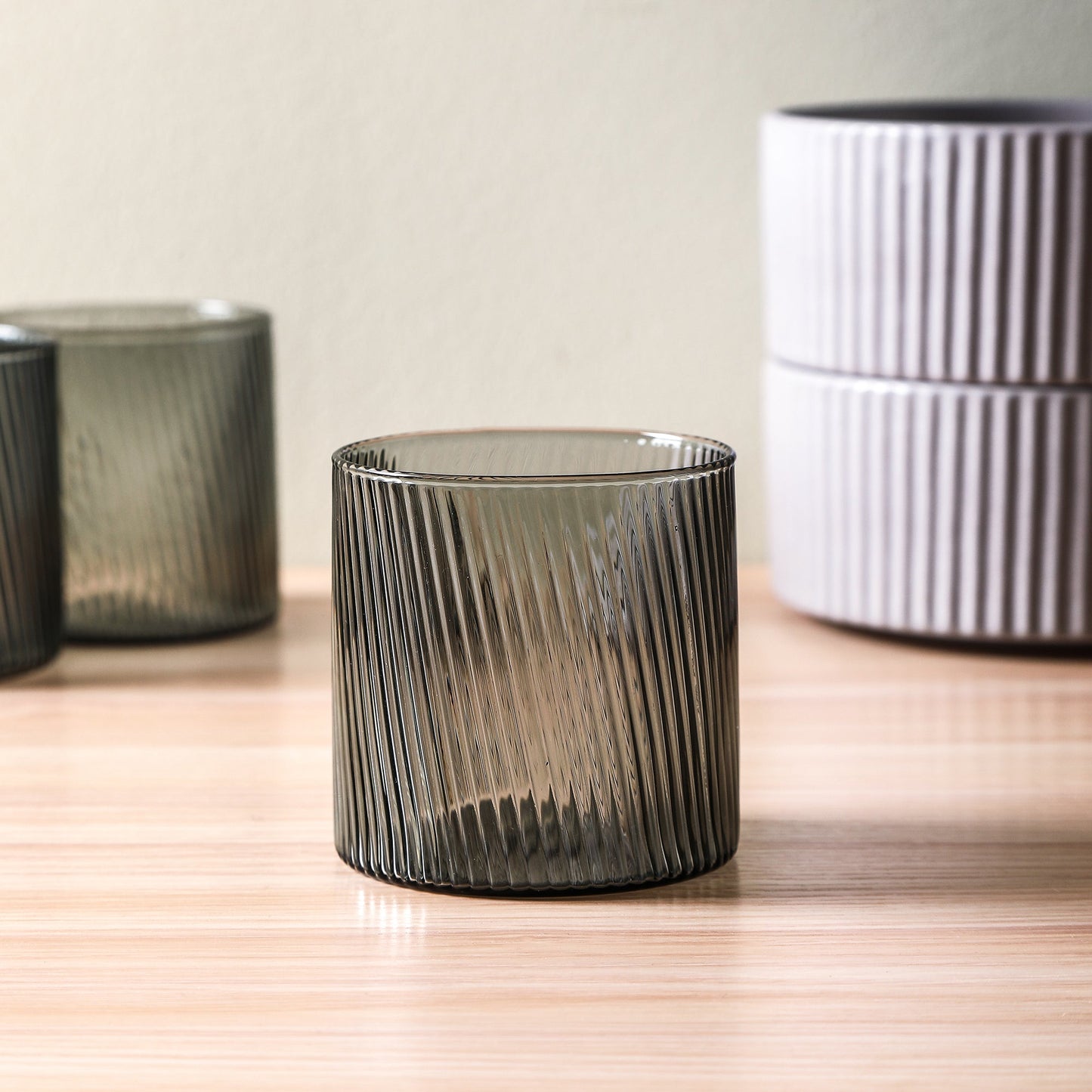 Haven Borosilicate Glass Glass Set - Grey