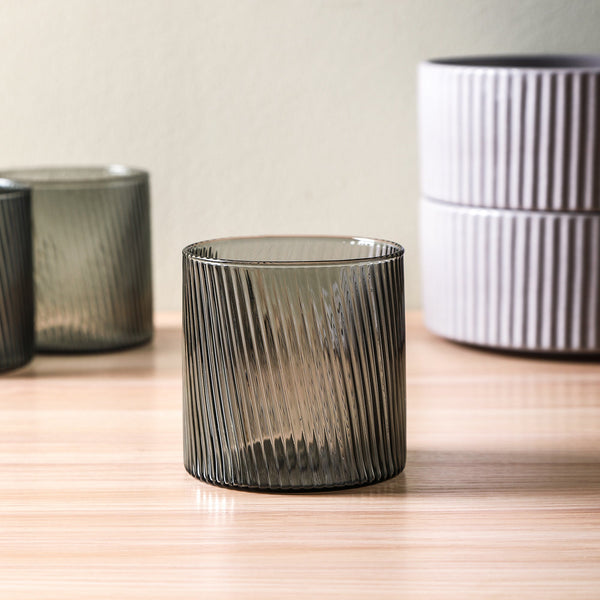 Haven Borosilicate Glass Glass Set - Grey