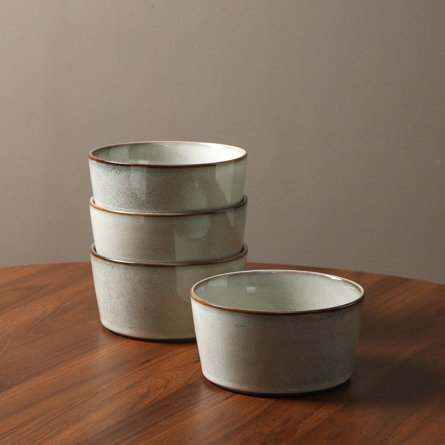 Cairo Stoneware Dinnerware Set - Grey