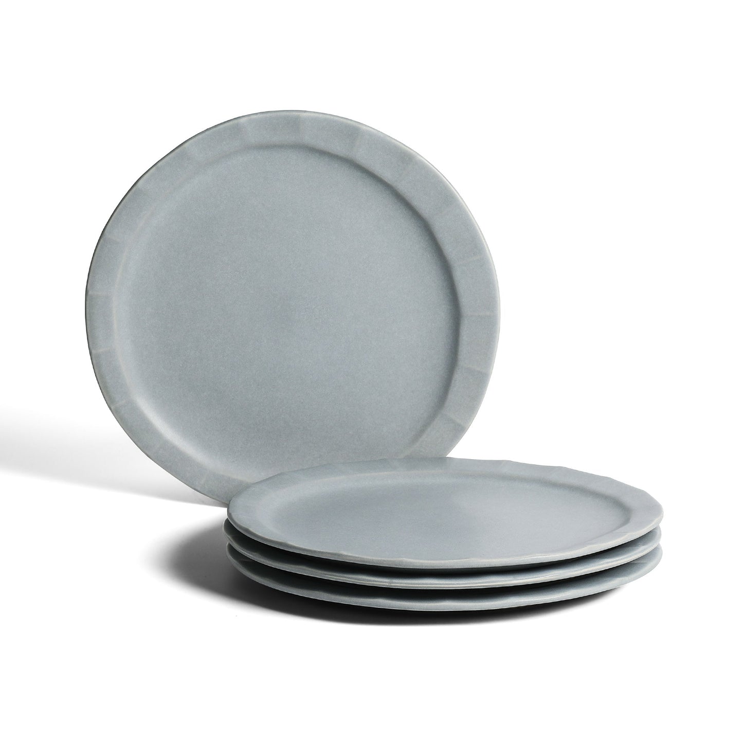 Oasis Stoneware Dinner Plate - Gray-Blue