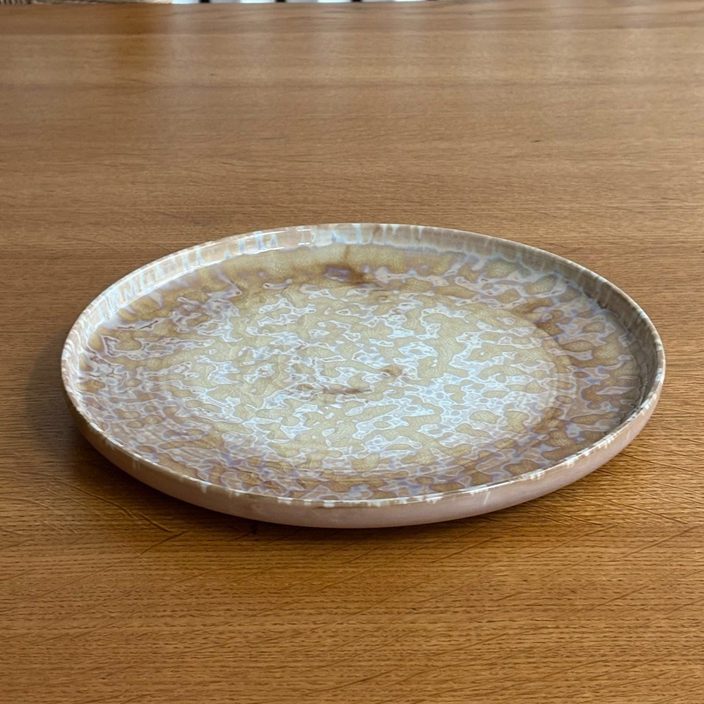 Hanami Stoneware Dinner Plate Set - Beige