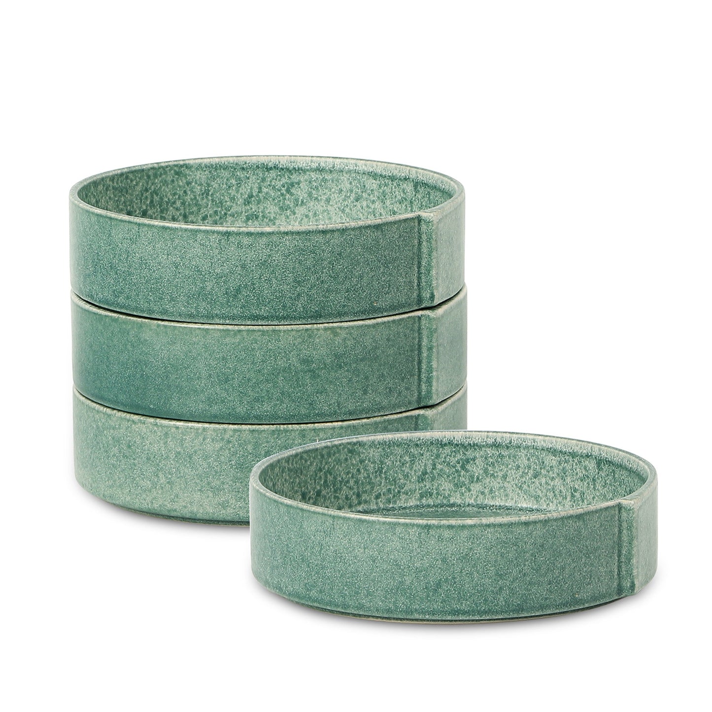 Bao Stoneware  Pasta Bowl - Green