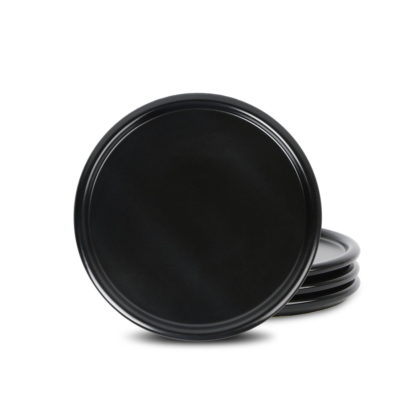 Eden Stoneware Salad Plate - Black