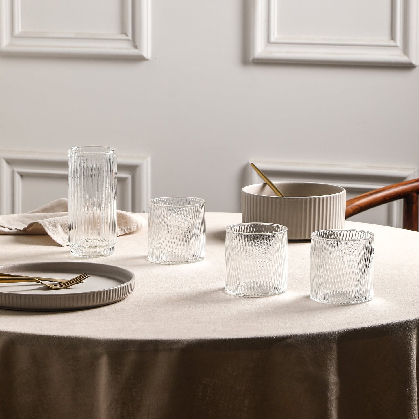 Haven Borosilicate Glass Glass Set - Clear