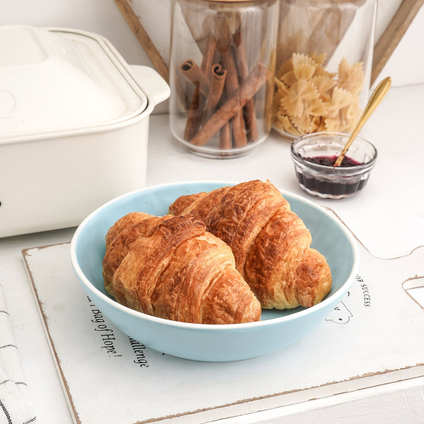 Elena Stoneware Bowl - Blue