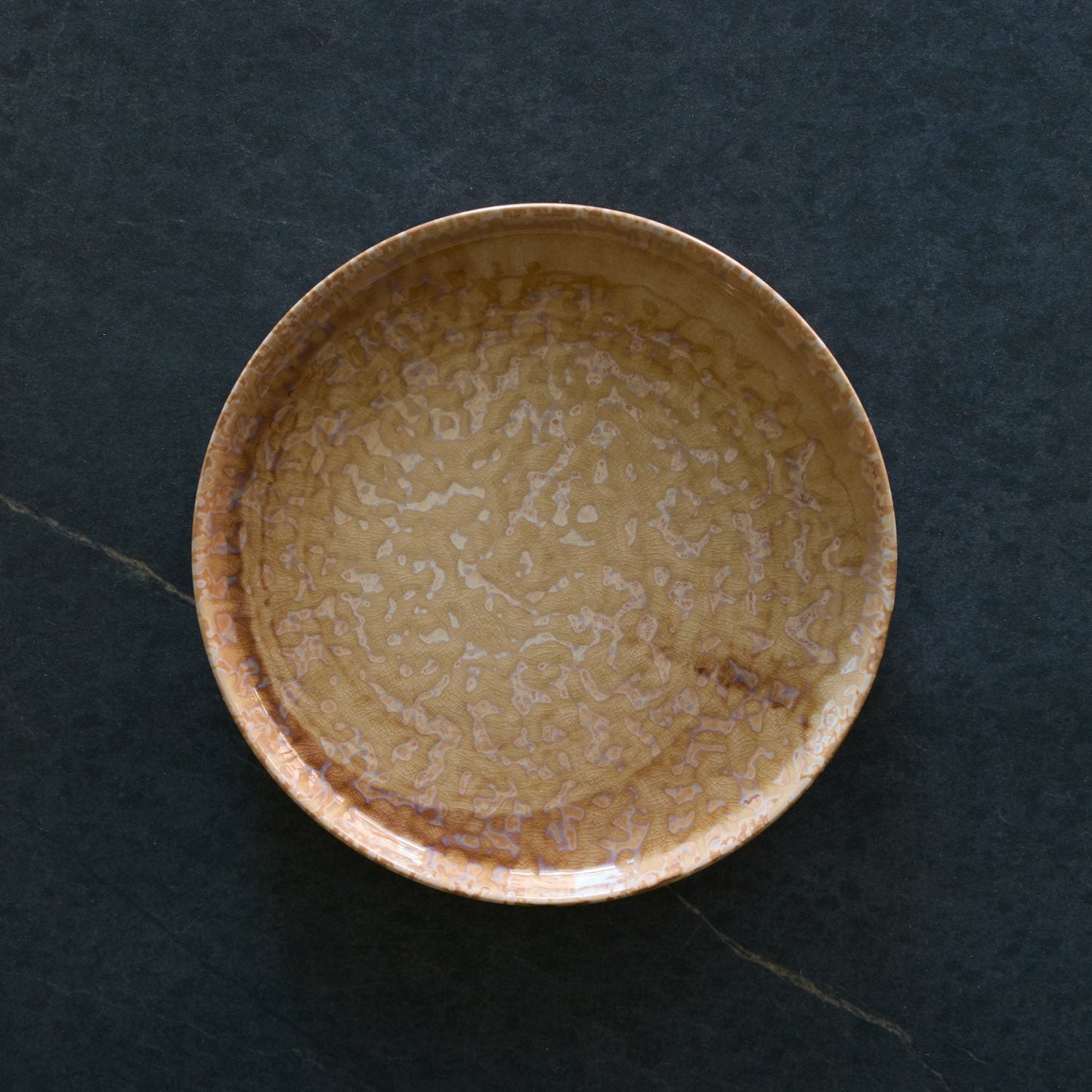 Hanami Stoneware Salad Plate Set - Beige