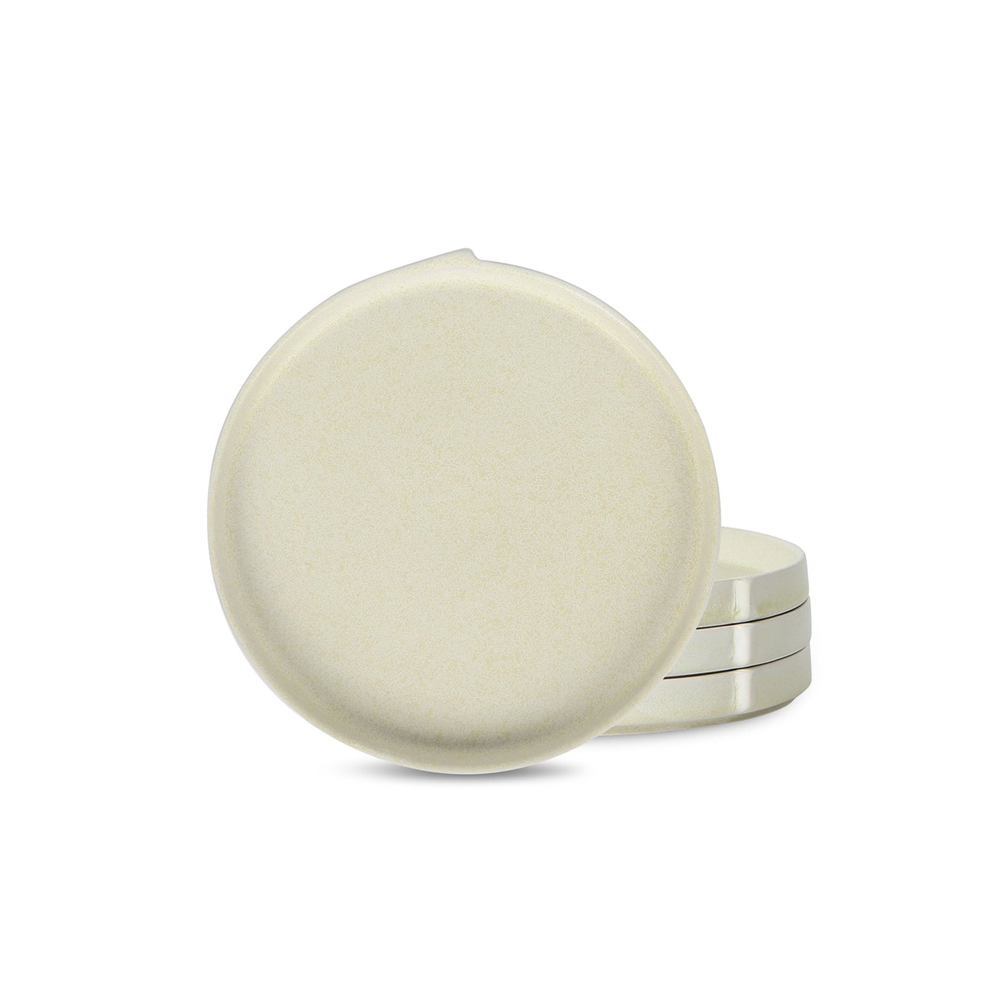 Bao Stoneware Salad Plate - Beige